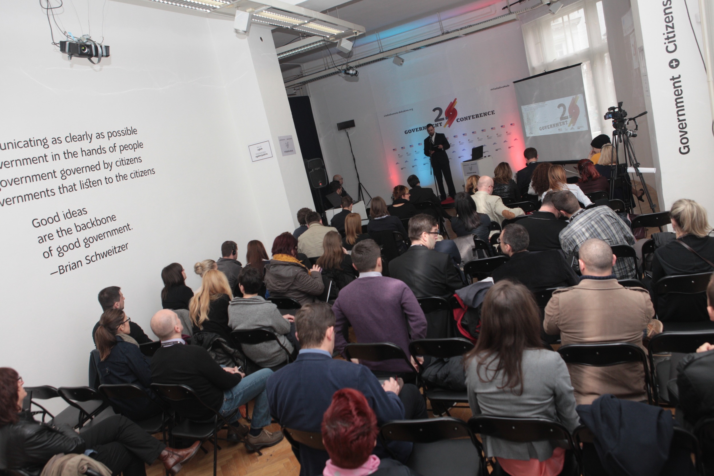 Government 2.0 Conference in Sarajevo, Bosnia and Herzegovina, March 2014